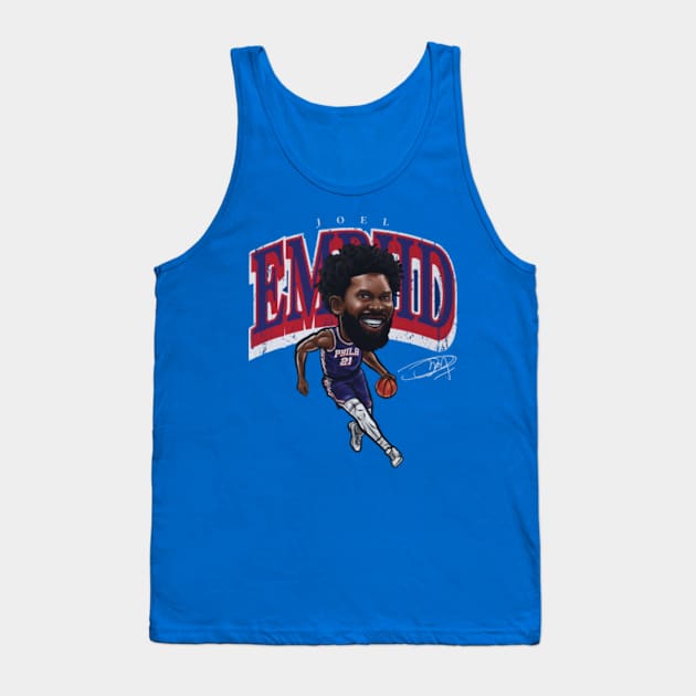 Joel Philadelphia Cartoon Tank Top by artbygonzalez